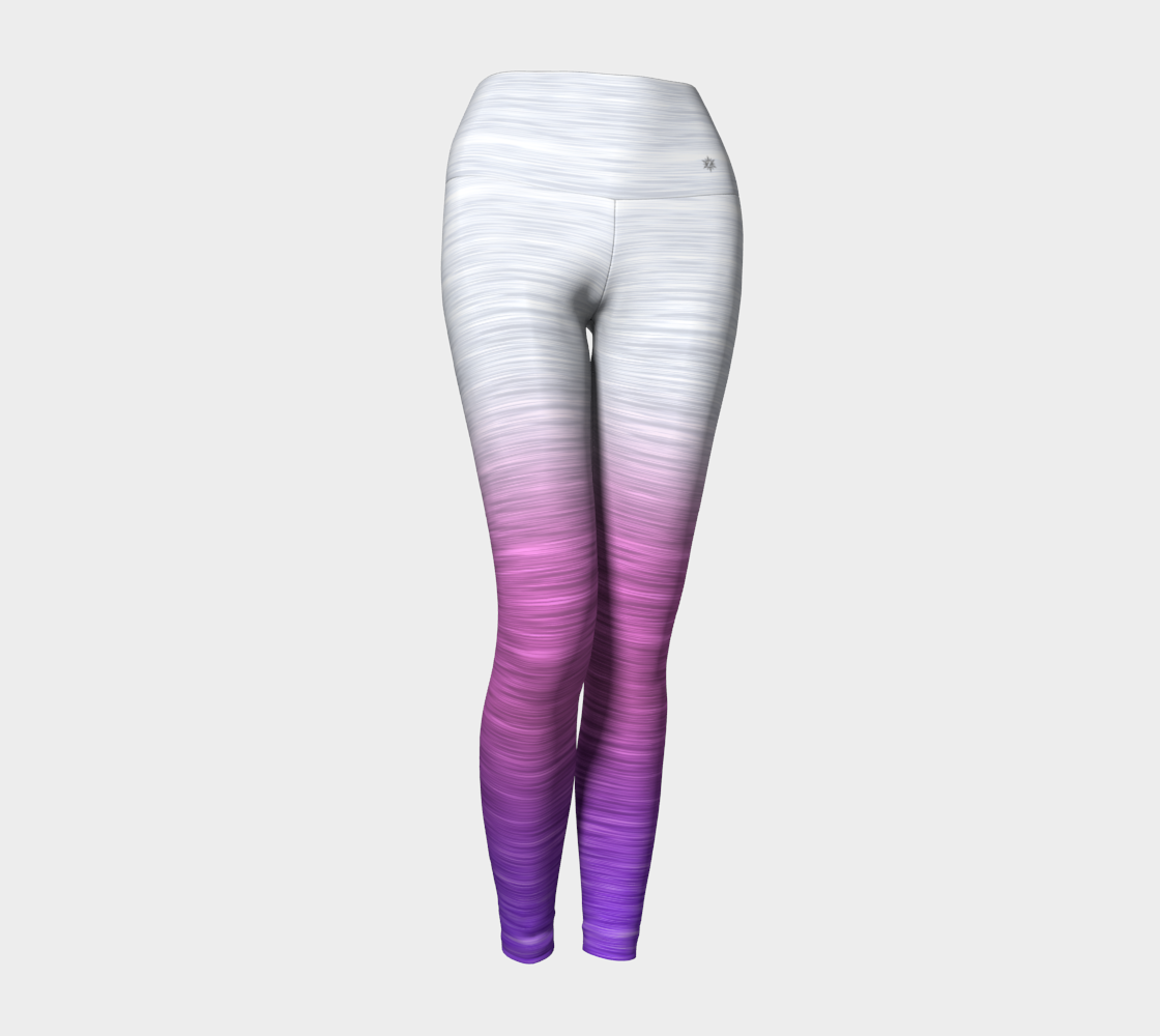 Rainbow Ombre White Pink Lavender
